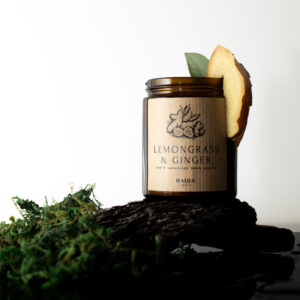 Lemongrass & ginger - świeca sojowa