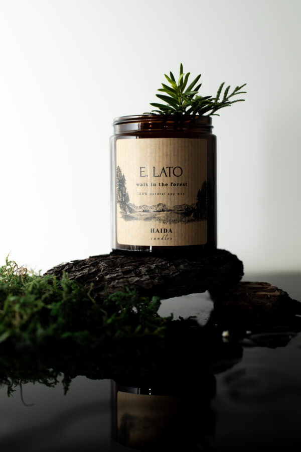 E. LATO „Walk in the Forest” - świeca sojowa