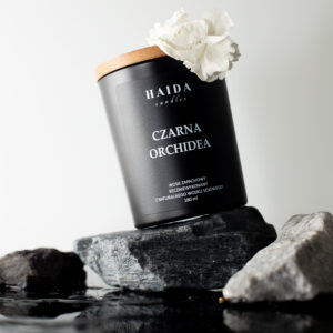 Czarna Orchidea - świeca sojowa