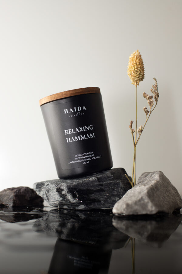 Relaxing Hammam- świeca sojowa