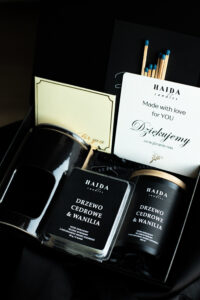 Premium Gift Box Black – zestaw prezentowy HAIDA