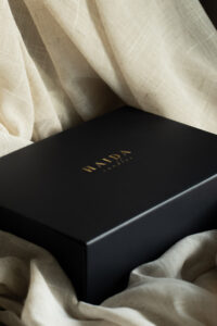 Premium Gift Box  Grafitowy– zestaw prezentowy HAIDA